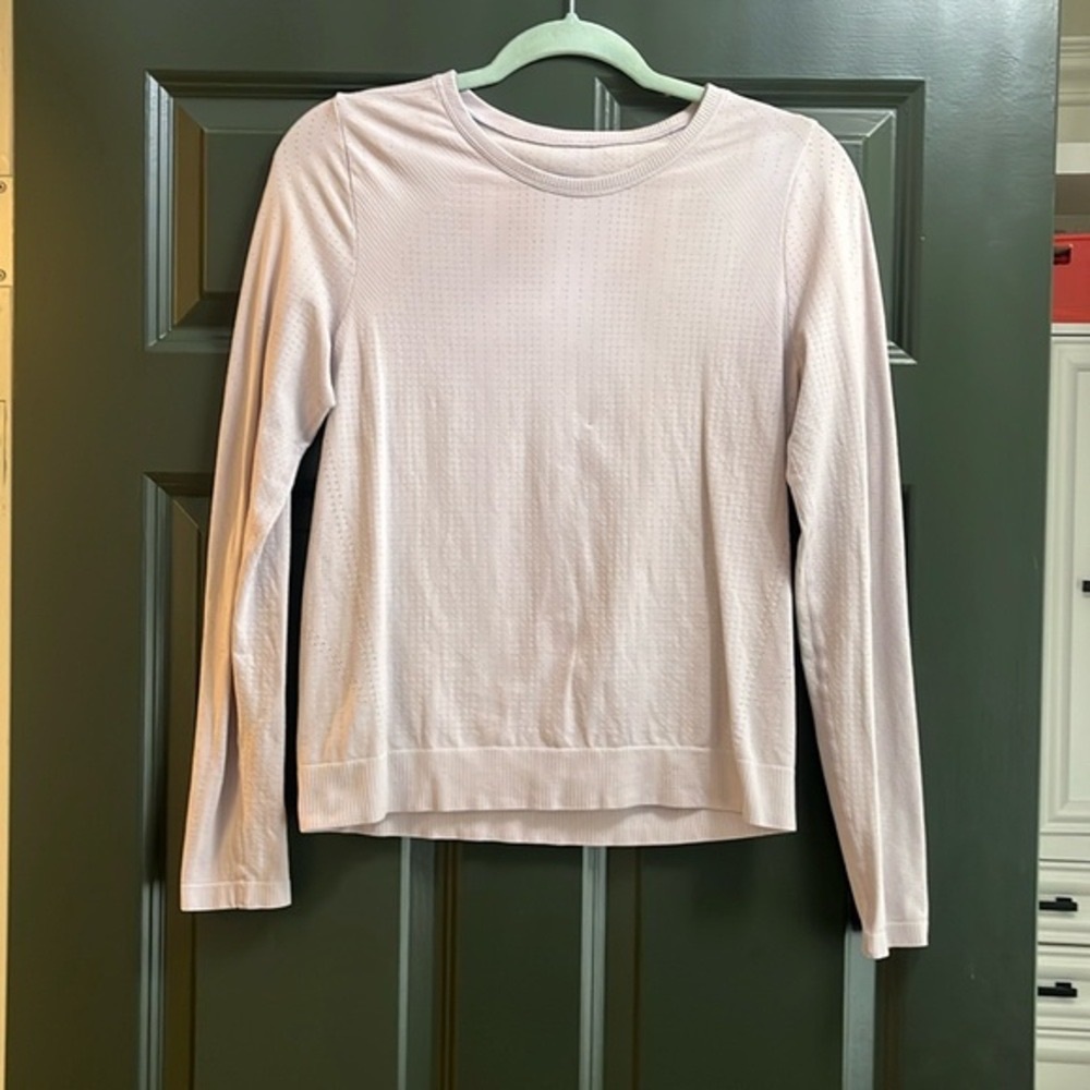 Light Pink Long Sleeve Top